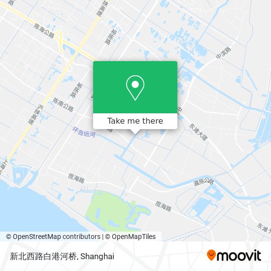 新北西路白港河桥 map