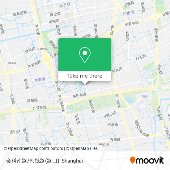 金科南路/韩钱路(路口) map