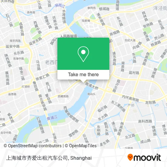 上海城市齐爱出租汽车公司 map
