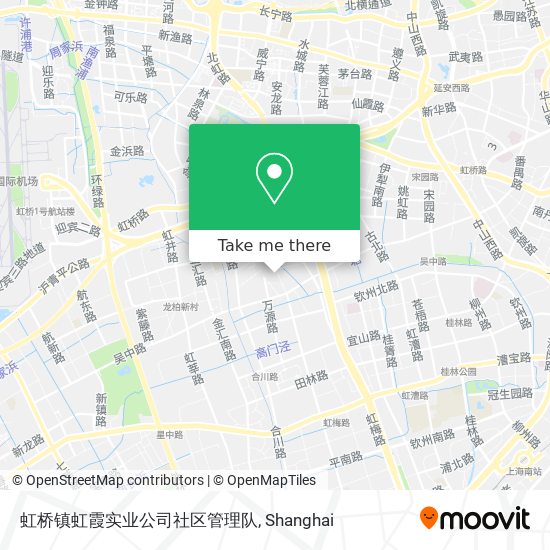 虹桥镇虹霞实业公司社区管理队 map