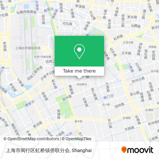 上海市闽行区虹桥镇侨联分会 map