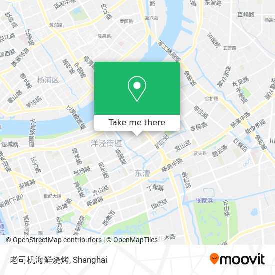 老司机海鲜烧烤 map