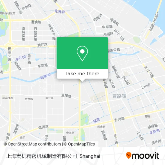 上海宏机精密机械制造有限公司 map