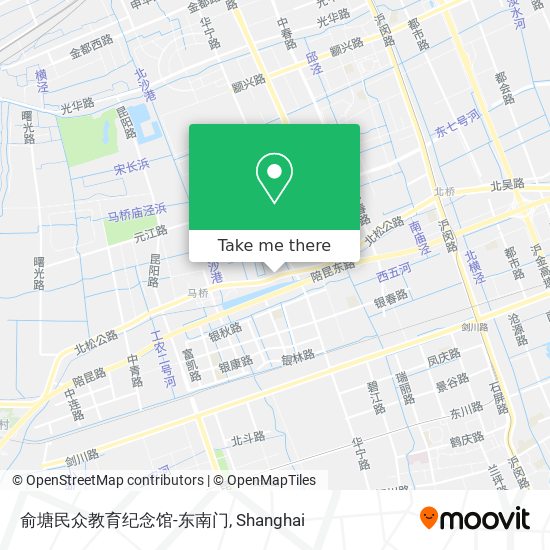 俞塘民众教育纪念馆-东南门 map