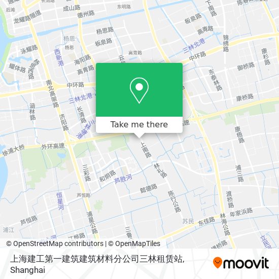 上海建工第一建筑建筑材料分公司三林租赁站 map