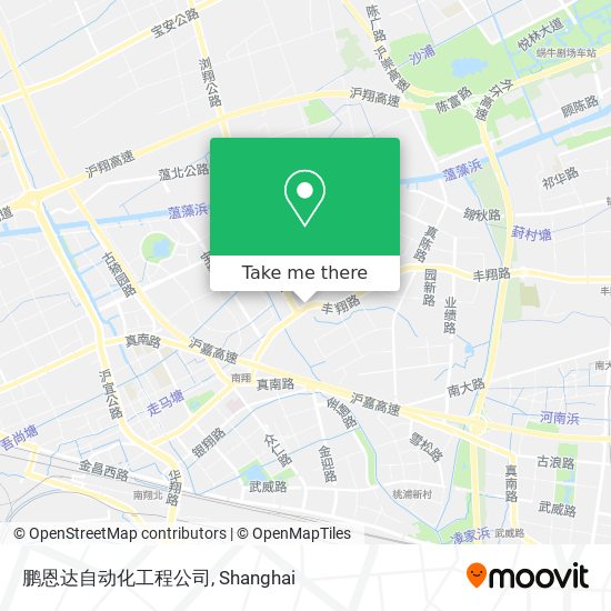 鹏恩达自动化工程公司 map