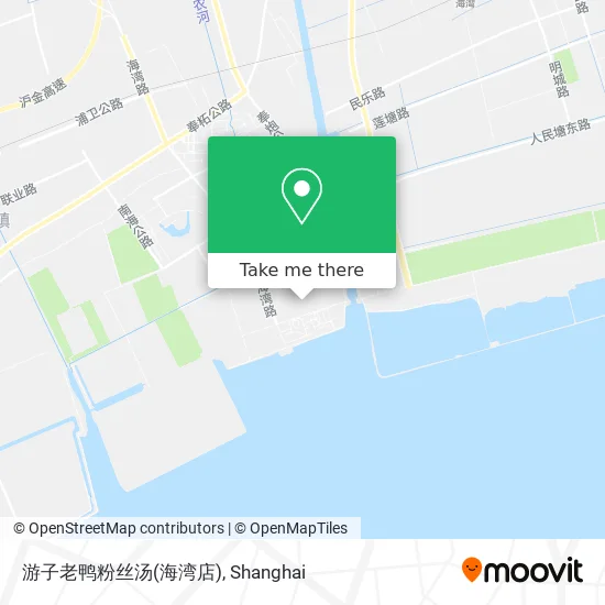 游子老鸭粉丝汤(海湾店) map