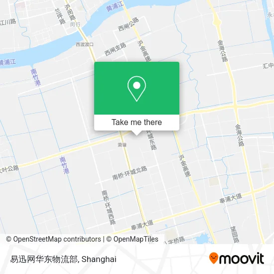 易迅网华东物流部 map