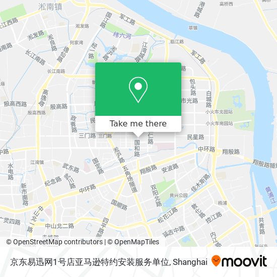 京东易迅网1号店亚马逊特约安装服务单位 map