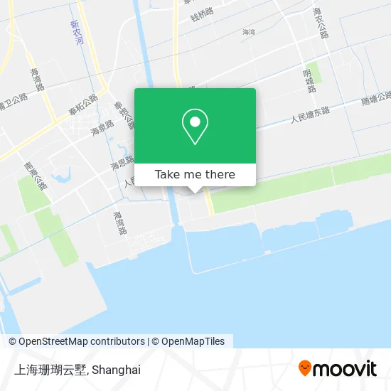 上海珊瑚云墅 map