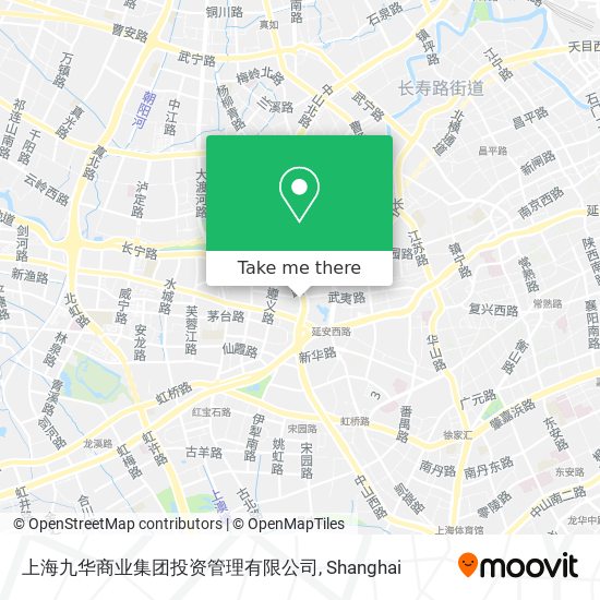 上海九华商业集团投资管理有限公司 map