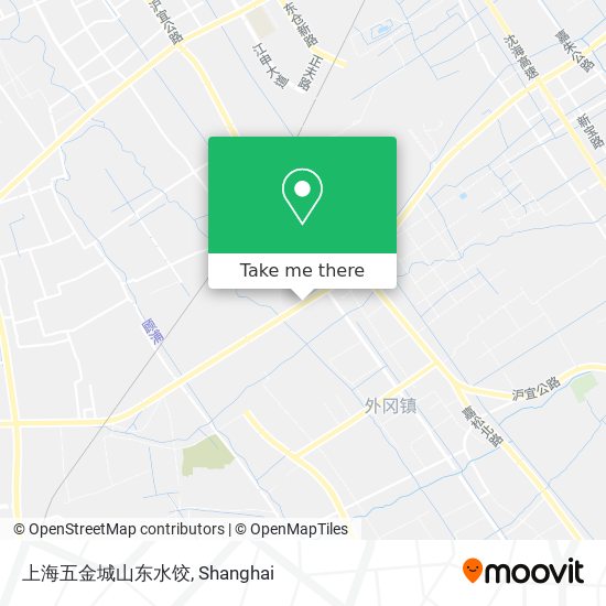 上海五金城山东水饺 map