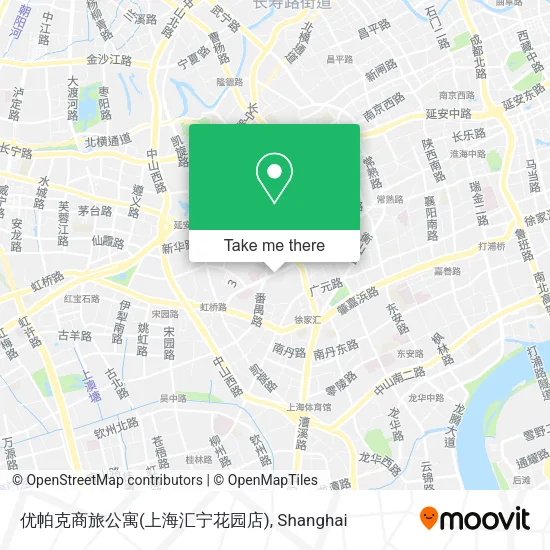 优帕克商旅公寓(上海汇宁花园店) map