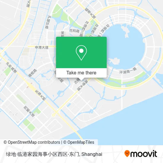 绿地·临港家园海事小区西区-东门 map
