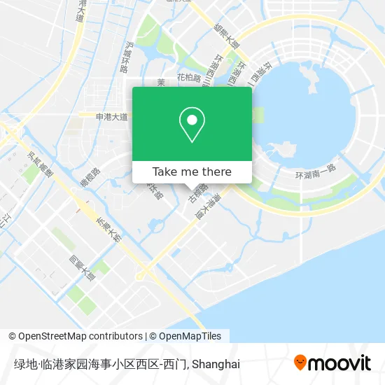 绿地·临港家园海事小区西区-西门 map