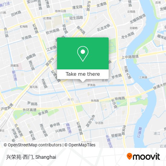 兴荣苑-西门 map
