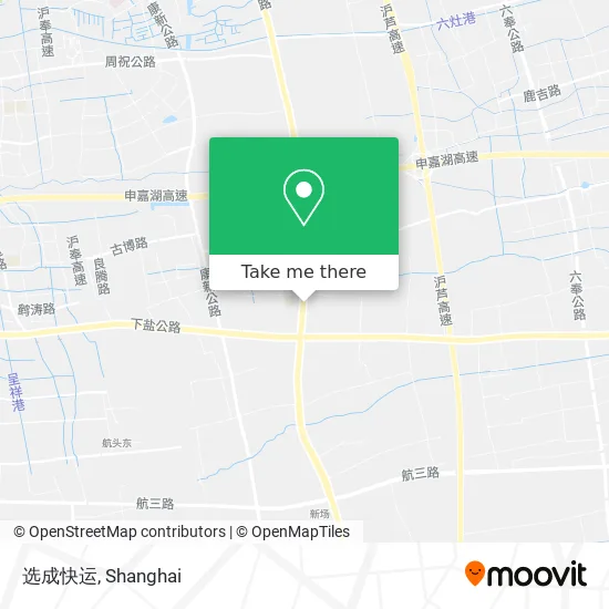 选成快运 map