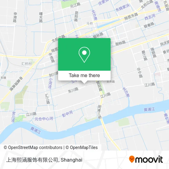上海熙涵服饰有限公司 map