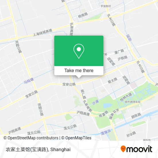 农家土菜馆(宝满路) map