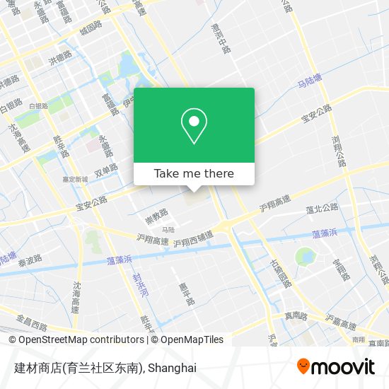 建材商店(育兰社区东南) map