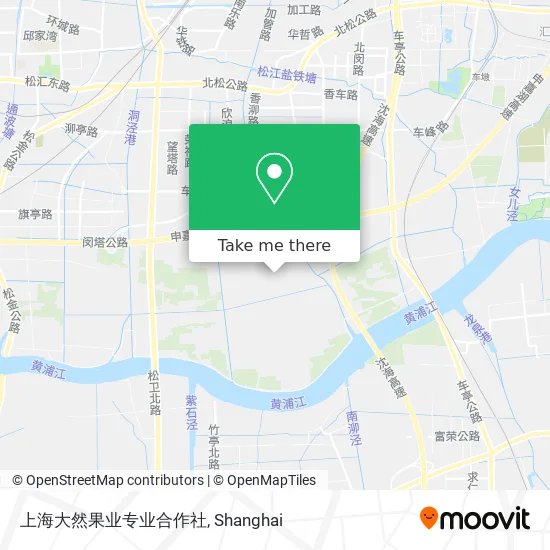 上海大然果业专业合作社 map
