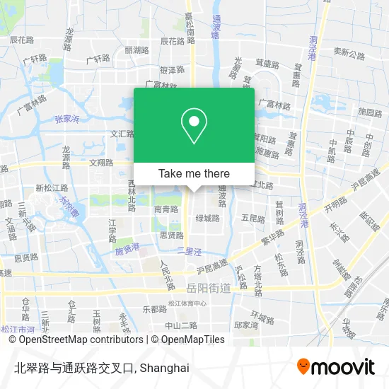 北翠路与通跃路交叉口 map