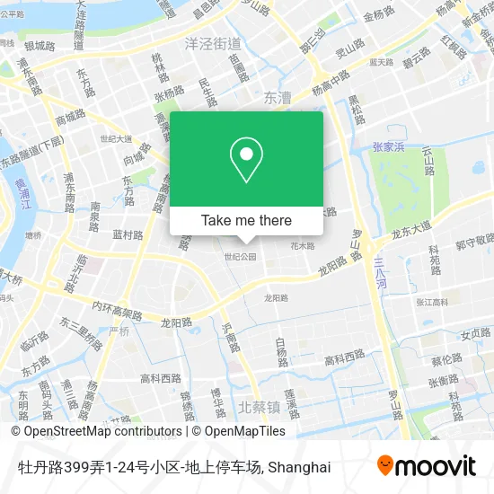 牡丹路399弄1-24号小区-地上停车场 map