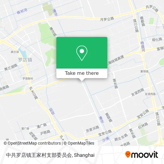 中共罗店镇王家村支部委员会 map