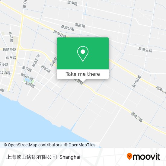 上海鳌山纺织有限公司 map
