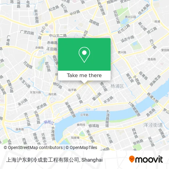 上海沪东刺冷成套工程有限公司 map
