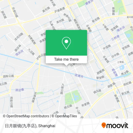 日月眼镜(九亭店) map