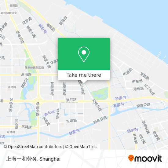 上海一和劳务 map