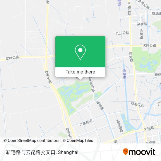 新宅路与云昆路交叉口 map