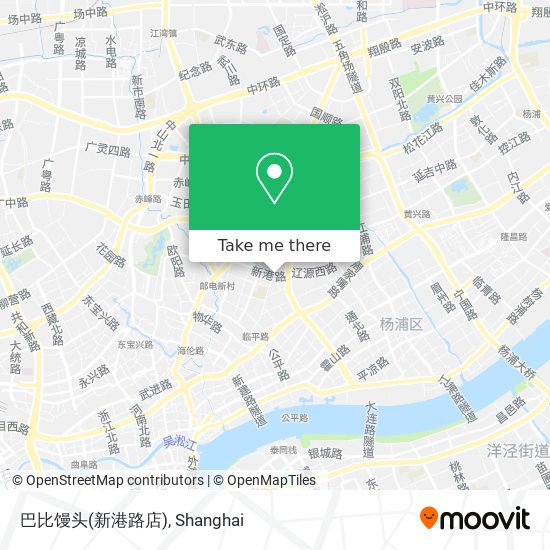 巴比馒头(新港路店) map