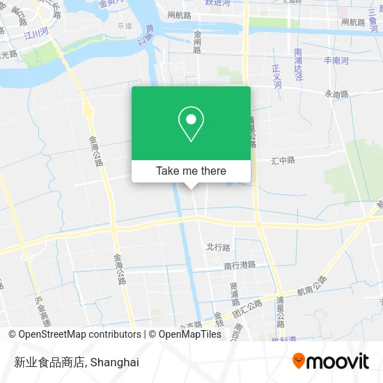 新业食品商店 map