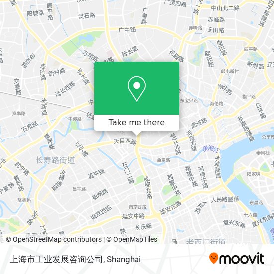 上海市工业发展咨询公司 map