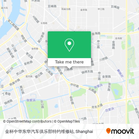 金杯中华东华汽车俱乐部特约维修站 map