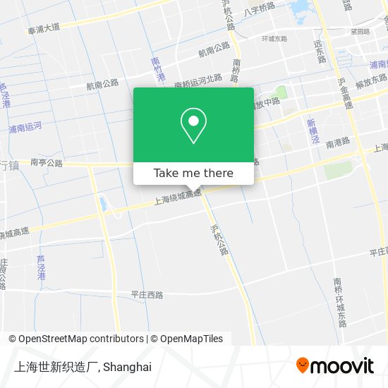 上海世新织造厂 map