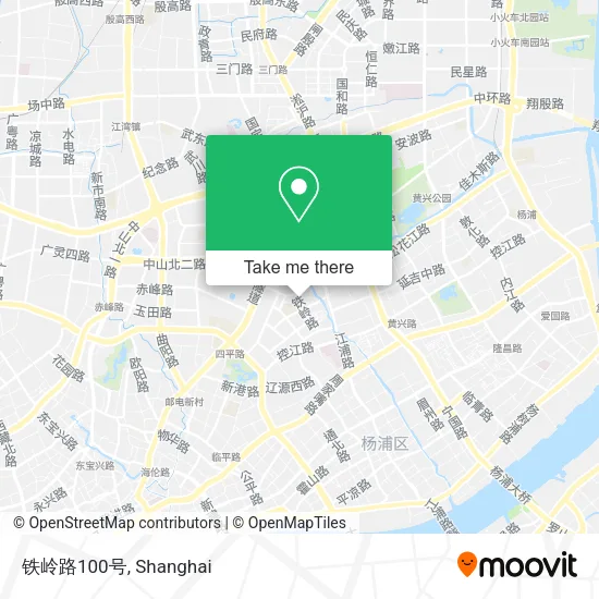 铁岭路100号 map
