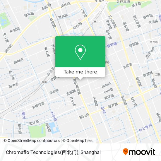 Chromaflo Technologies(西北门) map