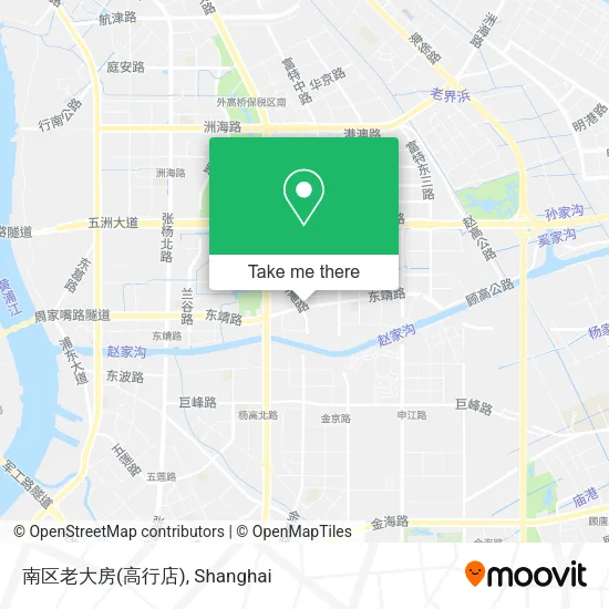 南区老大房(高行店) map
