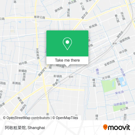 阿敢粗菜馆 map