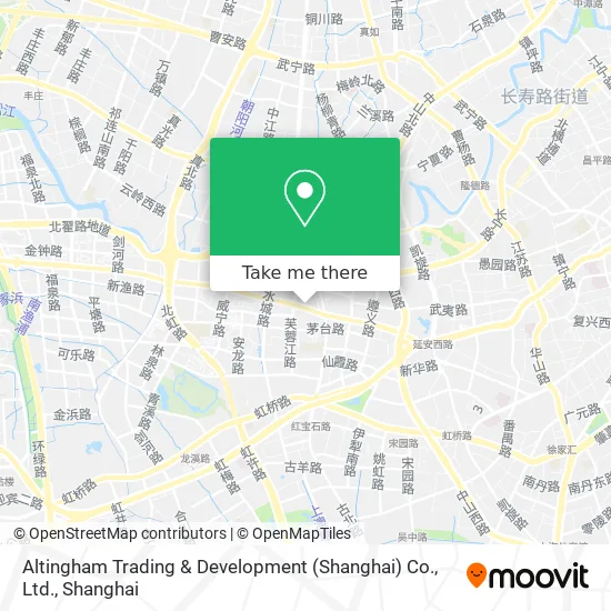 Altingham Trading & Development (Shanghai) Co., Ltd. map