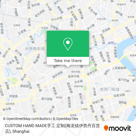 CUSTOM HAND MADE手工·定制(梅龙镇伊势丹百货店) map