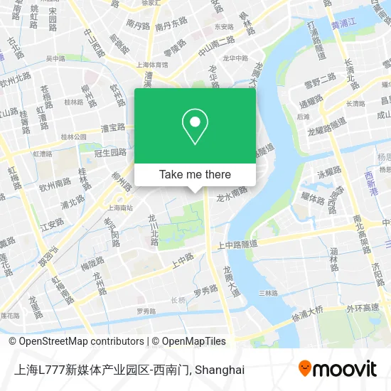 上海L777新媒体产业园区-西南门 map