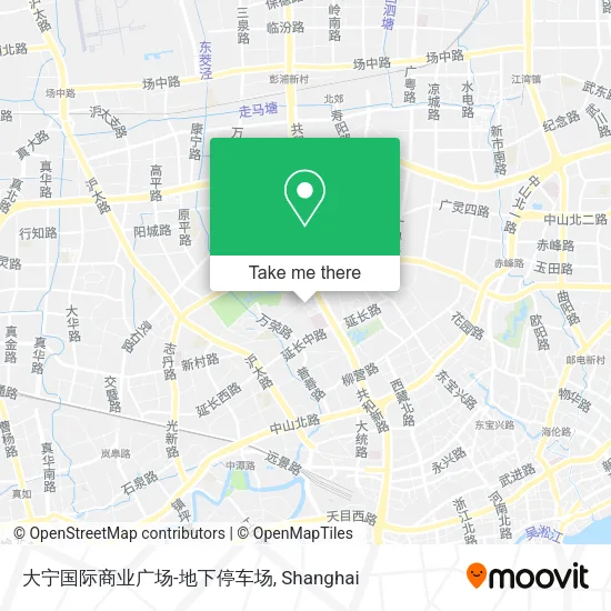 大宁国际商业广场-地下停车场 map