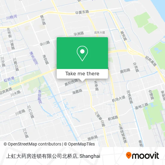 上虹大药房连锁有限公司北桥店 map