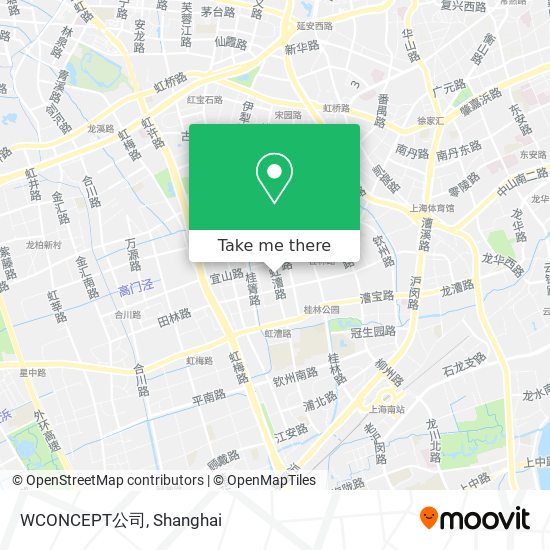 WCONCEPT公司 map