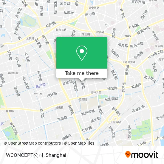 WCONCEPT公司 map