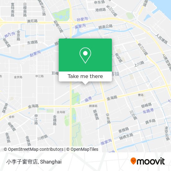 小李子窗帘店 map